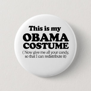 This is my Obama Costume 6 Cm Round Badge
