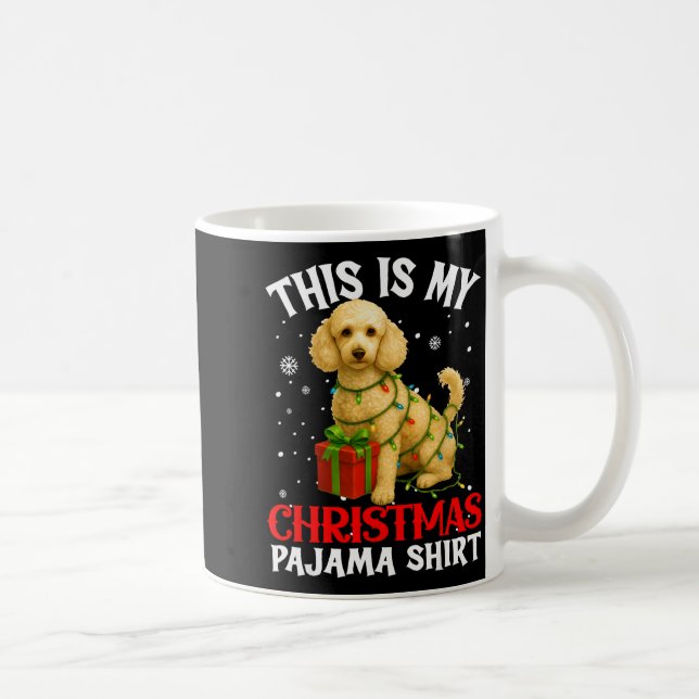 This Is My Odle Christmas Pajama Shirt Xmas Pet Do Coffee Mug (Right)
