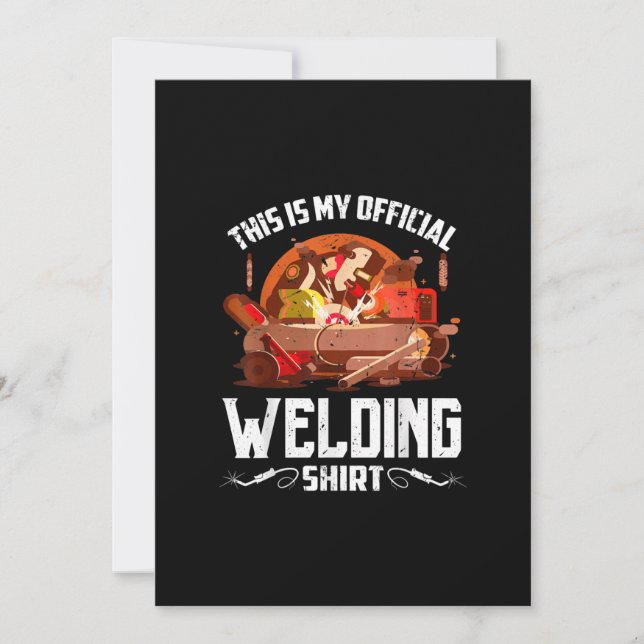 This Is My Official Welding Gift |Best Welder Gift Announcement (Front)