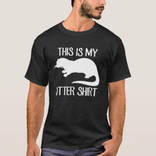 This Is My Otter    Animal Otter Pun T-Shirt