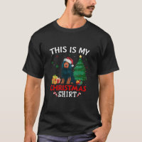 This is My Portuguese Water Dog Santa Hat Christma