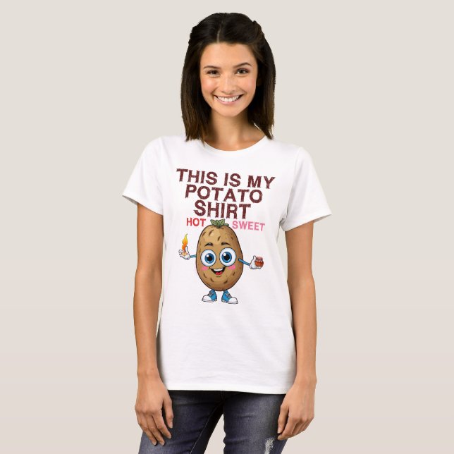 This Is My Potato Shirt woman t shirt  (Front Full)