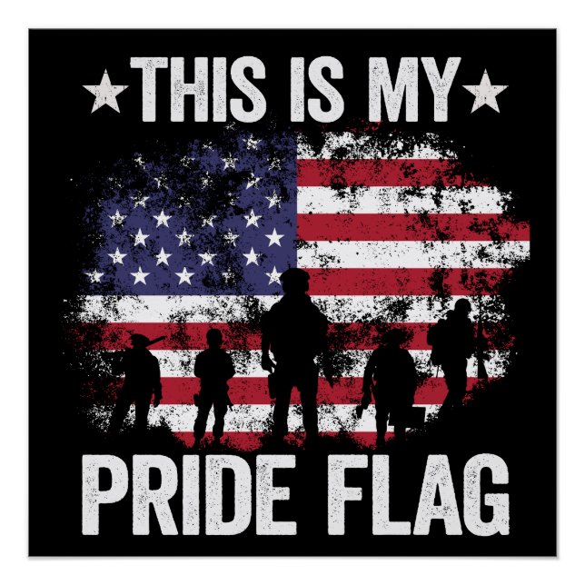 This is My Pride Flag Poster (Front)