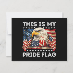 This is My Pride Flag USA American 4th of July Pat
