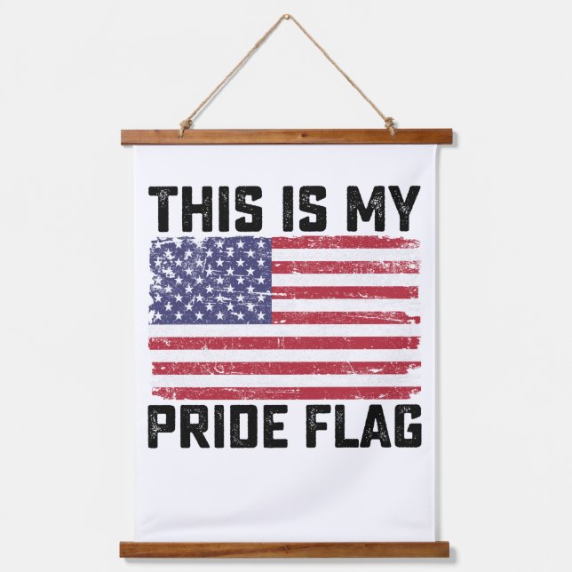 This Is My Pride Flag USA Hanging Tapestry (Front)