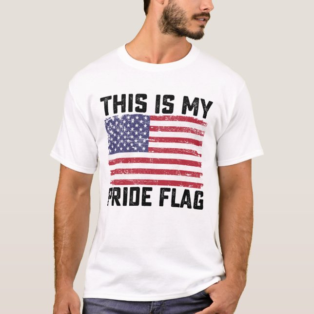 This Is My Pride Flag USA T-Shirt (Front)