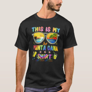 This Is My Punta Cana Mexico Tropical Beach Pineap T-Shirt