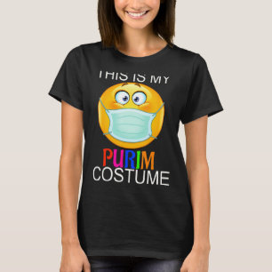 This is my Purim Costume funny Jewish Face Mask 1 T-Shirt