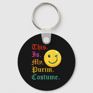 This is my purim costume funny jewish key ring