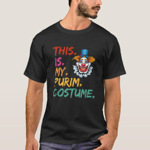 This Is My Purim Costume Funny Jewish T-Shirt