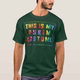 This Is My Purim Costume Jewish Happy Purim Holida T-Shirt