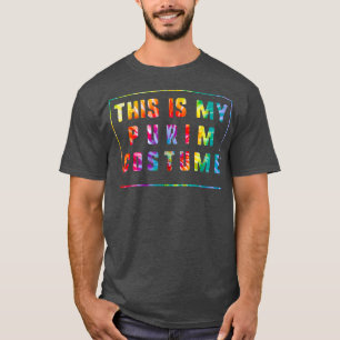 This Is My Purim Costume Jewish Happy Purim Holida T-Shirt