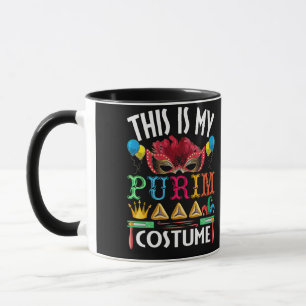 This Is My Purim Costume Jewish Happy Purim Mug