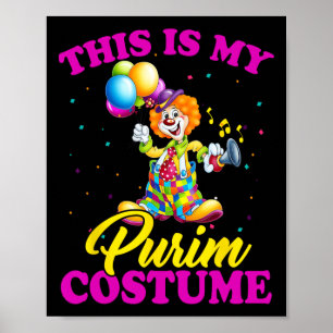 This Is My Purim Costume Jewish Purim Gift 1 Poster
