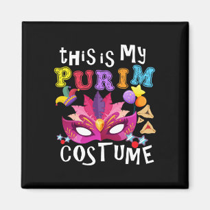 This Is My Purim Costume Jewish Purim Gift Magnet