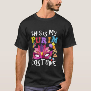 This Is My Purim Costume Jewish Purim Gift T-Shirt