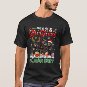 This Is My Pyjamas Shirt Santa Rottweiler Dogs Lov