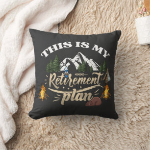 This is My Retirement Plane Cushion