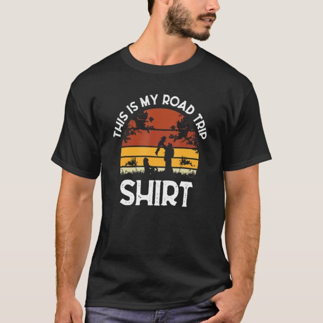 This Is My Road Trip   Rv Camping  Camper T-Shirt (Front)