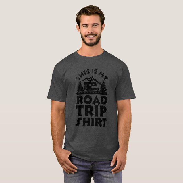 This Is My Road Trip T-Shirt Tee (Front Full)