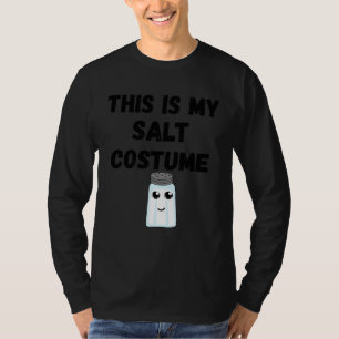 This Is My Salt Costume Cute Salt Shaker Halloween T-Shirt