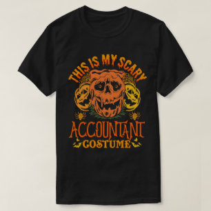 This Is My Scary Accountant Costume Halloween T-Shirt