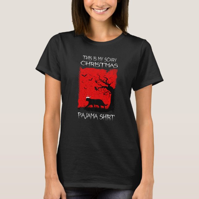 This Is My Scary Christmas Pajama  1 T-Shirt (Front)