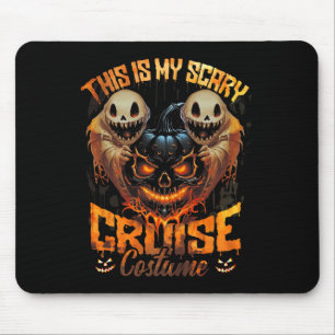 This Is My Scary Cruise Costume Devil Ghost Horror Mouse Pad