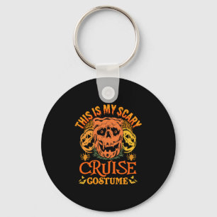 This Is My Scary Cruise Costume Funny Halloween Key Ring