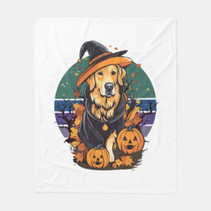 This is my scary dog dad costume Halloween Doglove Fleece Blanket