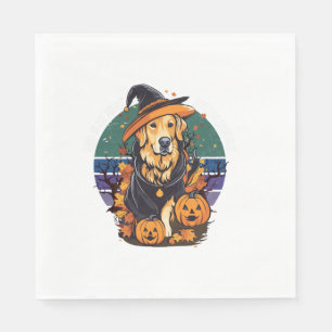 This is my scary dog dad costume Halloween Doglove Napkin
