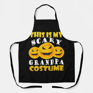 This is my scary Grandpa Costume T-shirt Apron