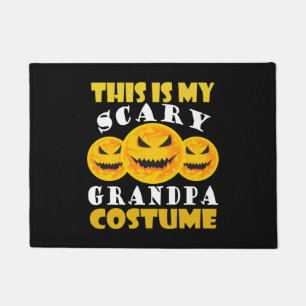 This is my scary Grandpa Costume T-shirt Doormat