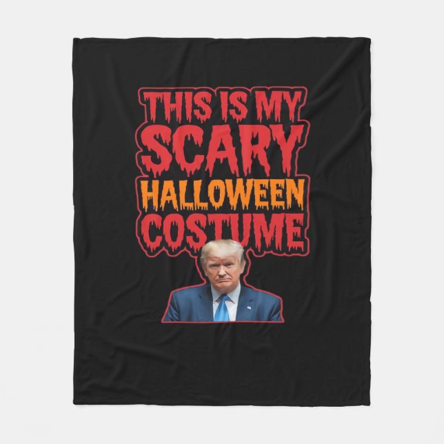 This Is My Scary Halloween Costume Classic Fleece Blanket (Front)