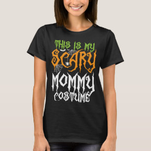 This Is My Scary Mummy Costume Family Halloween T-Shirt