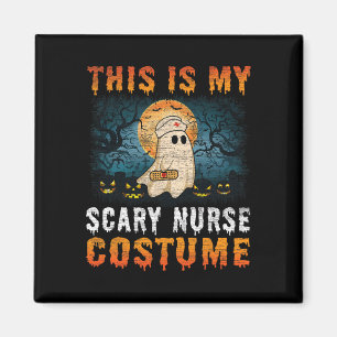 This Is My Scary Nurse Costume Fun Halloween Men W Magnet