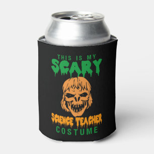 This Is My Scary Science Teacher Costume Halloween Can Cooler