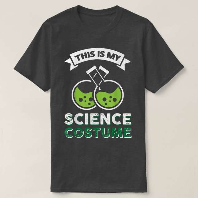 This Is My Science Costume  T-Shirt (Design Front)