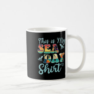 This Is My Sea Day Funny Family Summer Vacation  Coffee Mug