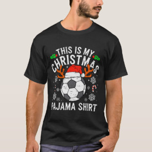 This Is My Soccer Christmas Pajama Shirt Srts Mens