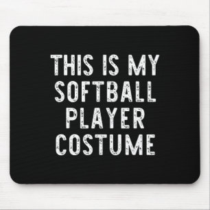 This Is My Softll Player Costume Halloween Simple Mouse Pad