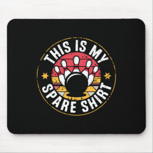 This Is My Spare Bowling - Funny Bowler Team For M Mouse Pad
