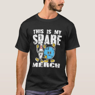 This Is My Spare Bowling Merch  Vintage Present T-Shirt