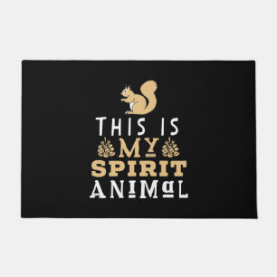 This Is My Spirit Animal Doormat