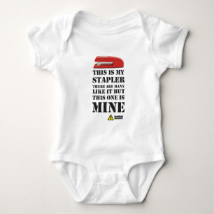 This is My Stapler by GeekZone Baby Bodysuit