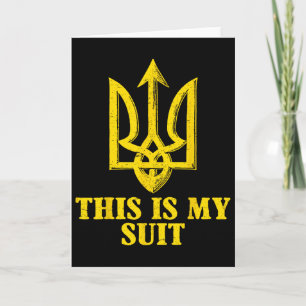 This Is My Suit I'm Not Playing Cards Zelenskyy Wo