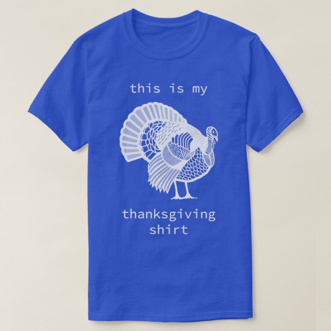 This is My Thanksgiving Funny Family Dinner Food H T-Shirt (Design Front)