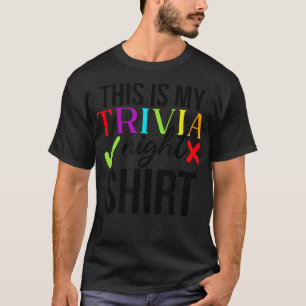 This Is My Trivia Night T-Shirt