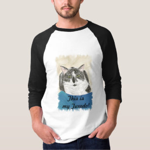 This is my Tuxedo! - humourous cat tshirts