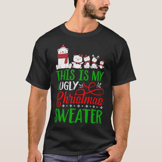 This Is My Ugly Christmas Sweater Funny (Front)